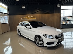 Mercedes-Benz C-klasse Estate - 180 Ambition Automaat Navigatie Rood leer Climate Panorama