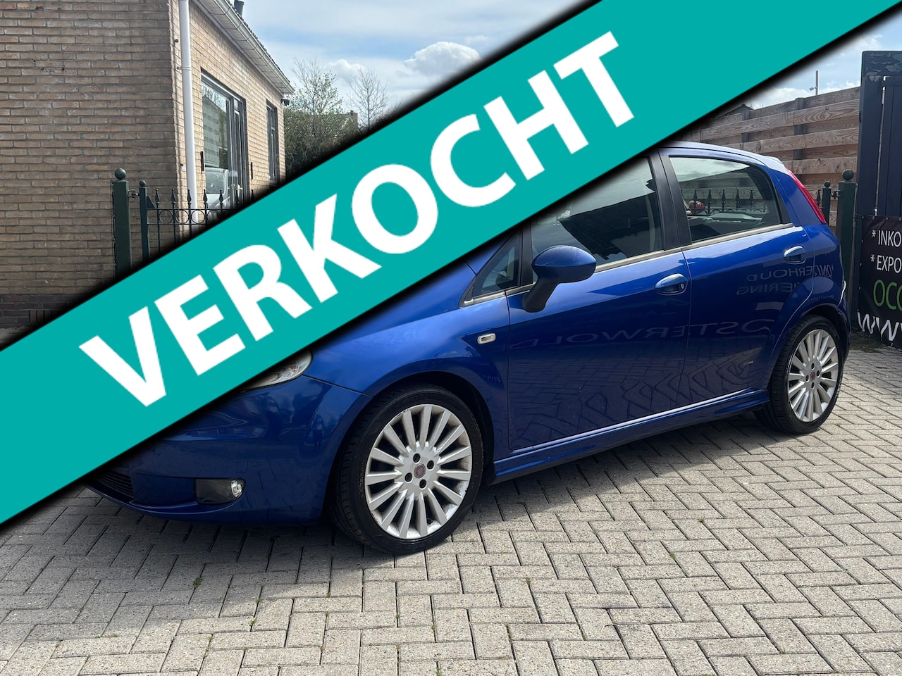 Fiat Grande Punto - 1.4-16V Racing |5drs| airco | trekhaak | nieuwe apk | koopje ! - AutoWereld.nl