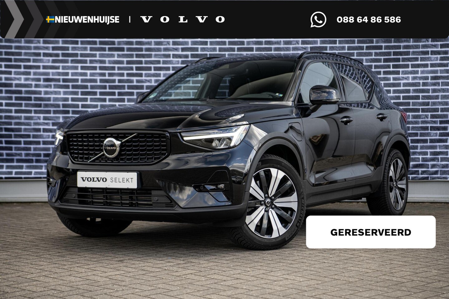 Volvo XC40 - Plug-in Hybrid T5 Plus Dark | Adaptieve Cruise Control | Lederen Bekleding | Stoel-/Stuurv - AutoWereld.nl