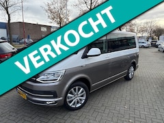 Volkswagen Multivan - 2.0 TDI L1H1 Highline /leer/7 P/schuifdak/trekhaak/camera/navi/vol