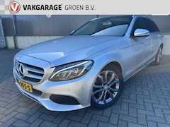 Mercedes-Benz C-klasse Estate - 180 AMG Sport Edition / navi / cruise / clima / el. trekhaak / pano dak / half leder / l.m