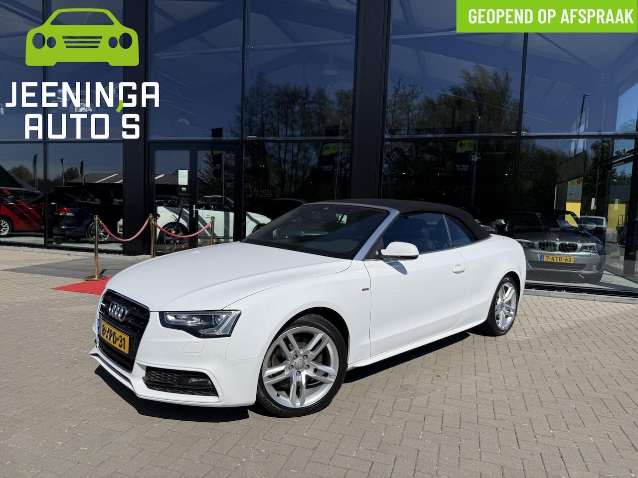 Audi A5 Cabriolet - 1.8 TFSI Pro Line|Navi|Clima|Stoelverwarming|Airscarf - AutoWereld.nl
