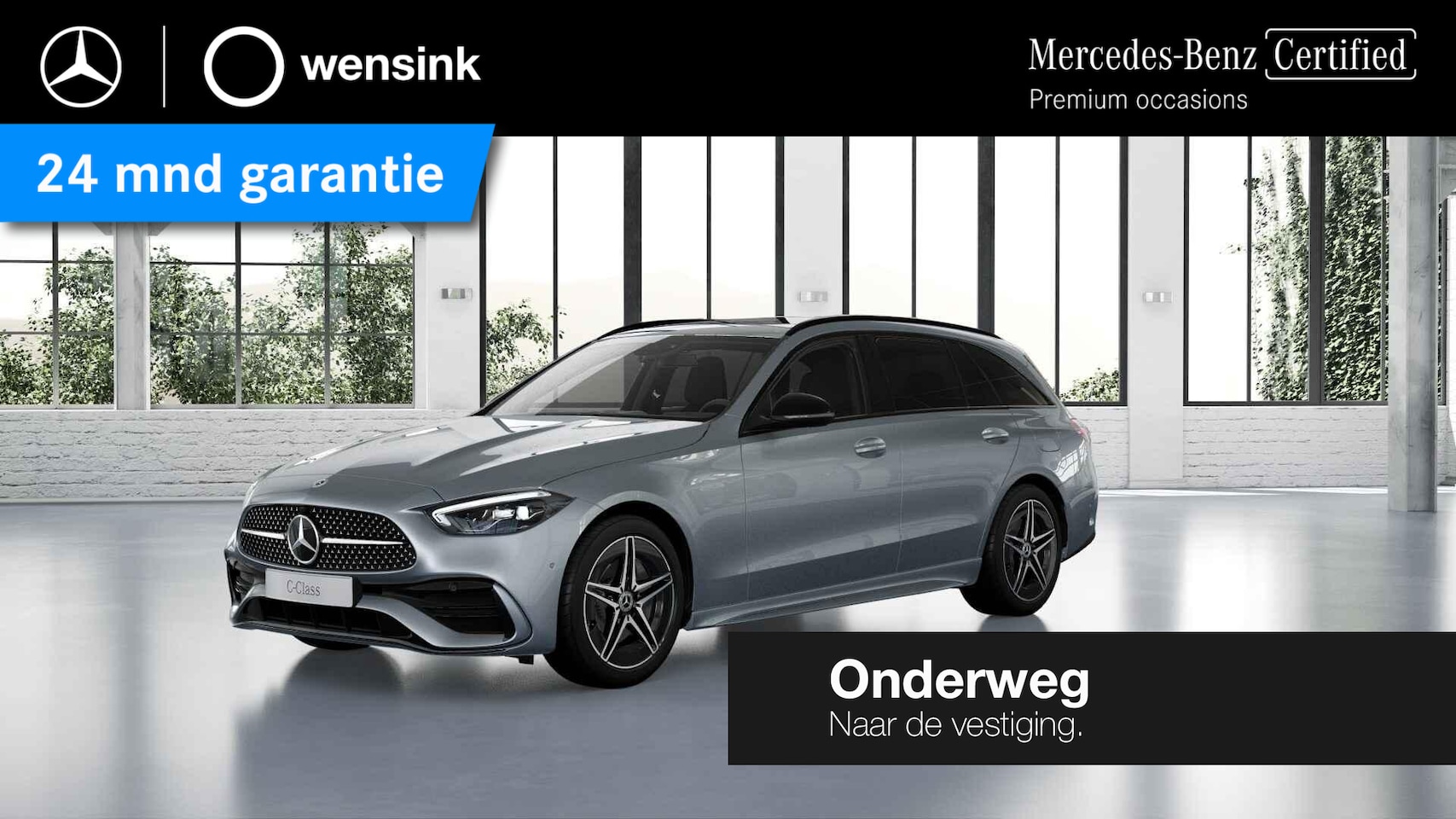 Mercedes-Benz C-klasse Estate - 300 e AMG Line | Night | Memory | Panoramadak | Stoelventilatie | - AutoWereld.nl