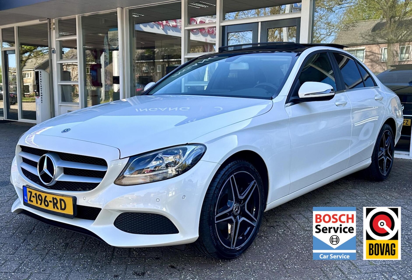 Mercedes-Benz C-klasse - 180 CDI Pano, Navi, Climat, Leer, Pdc, LM.. - AutoWereld.nl