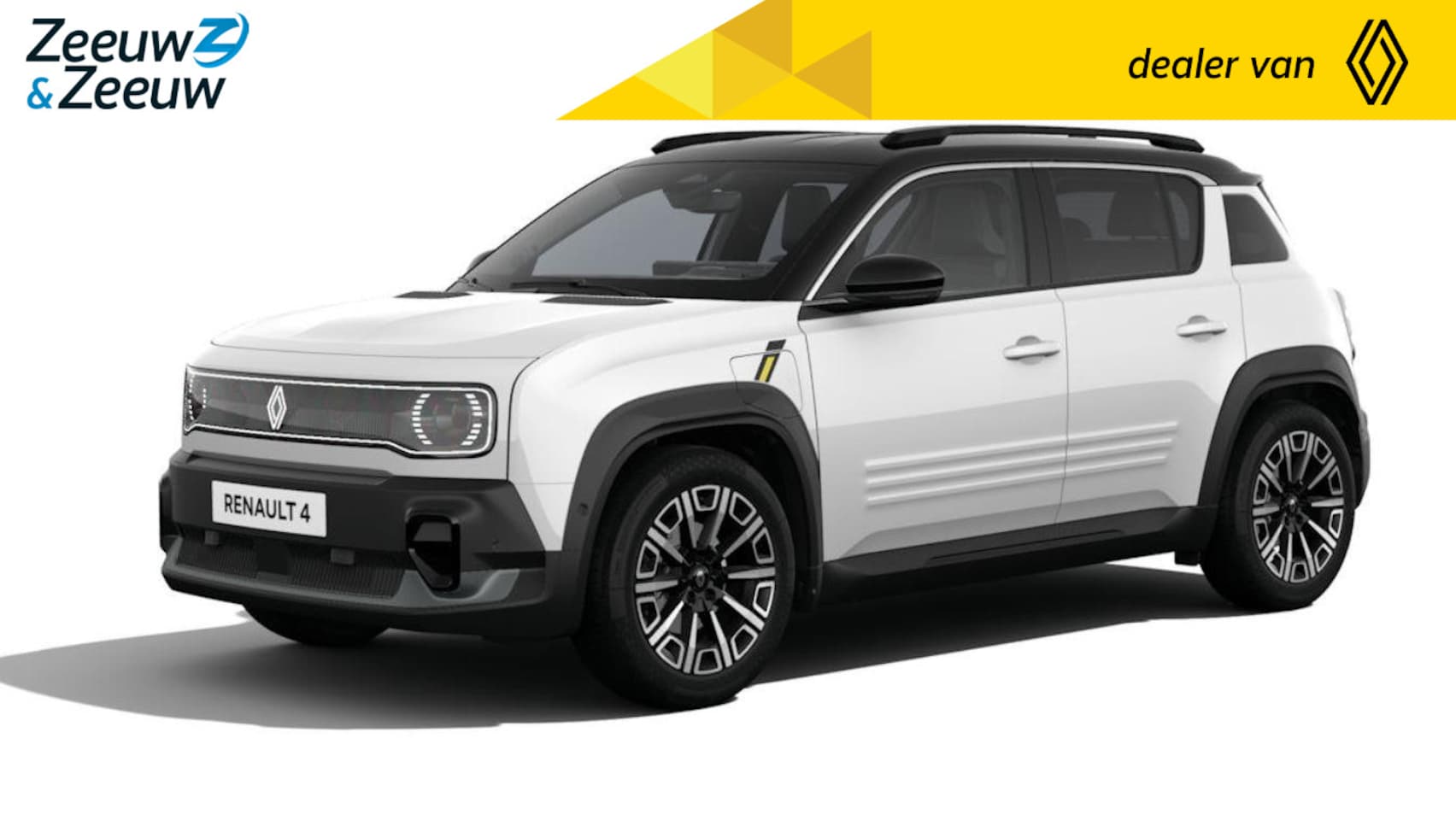 Renault 4 - Iconic Comfort Range | Profiteer nu van €4.500,- Zeeuw & Zeeuw voorraadkorting | NU met GR - AutoWereld.nl