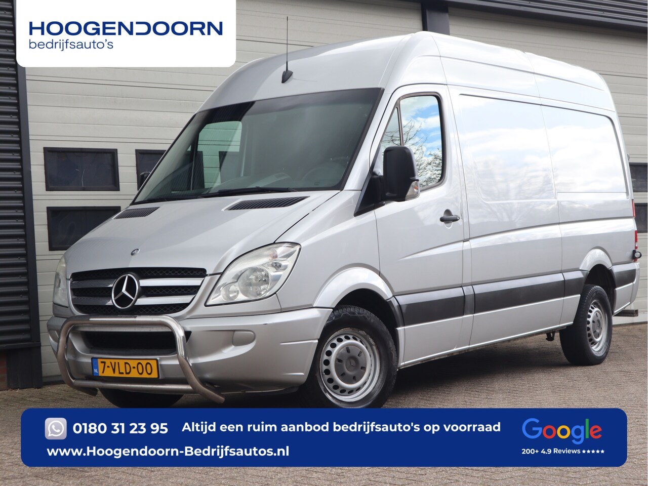 Mercedes-Benz Sprinter - 319 CDI 3.0 V6 Automaat Euro 5 - L2H2 - Trekhaak 3,5t KG - Cruise - Airco - AutoWereld.nl