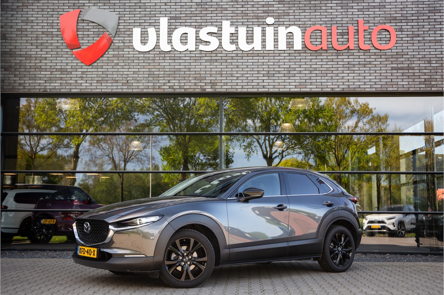 Mazda CX-30 - 2.5 e-SkyActiv-G M Hybrid Homura 2.5 e-SkyActiv-G M Hybrid Homura , Head-up display, Adap. cruise, Carplay, - AutoWereld.nl