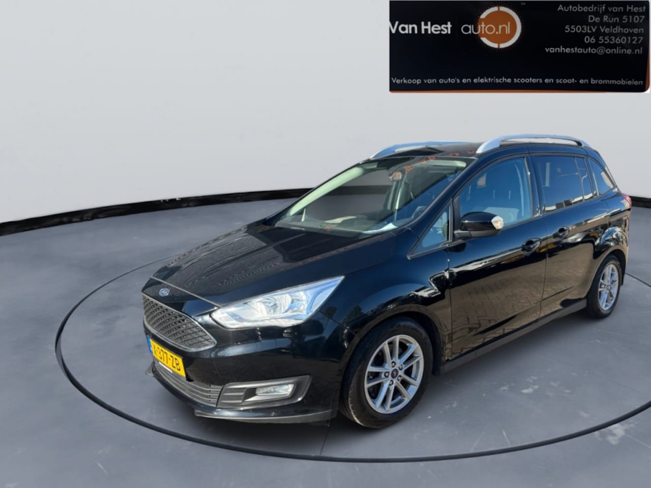 Ford Grand C-Max - 1.0 Titanium | 6 PERS. | NWE MOTOR MET DISTR.SET. / 6 maanden ga - AutoWereld.nl