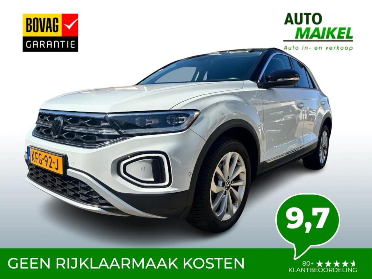 Volkswagen T-Roc - 1.5 TSI LIFE BNS facelift model AUTOMAAT - AutoWereld.nl