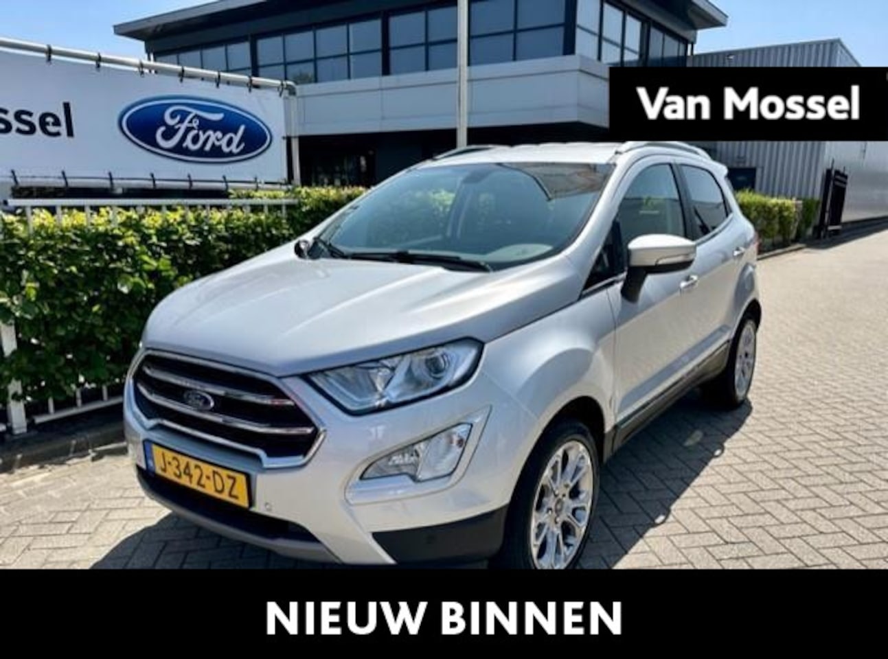 Ford EcoSport - 1.0 EcoBoost Titanium | Afn Trekhaak | Winter Pack | Navigatie | Gedeeltelijk lederen bekl - AutoWereld.nl