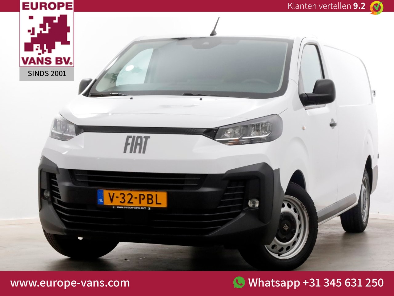 Fiat Scudo - 2.0 Diesel 145pk Automaat L3 Airco/Navi/Camera 09-2024 - AutoWereld.nl