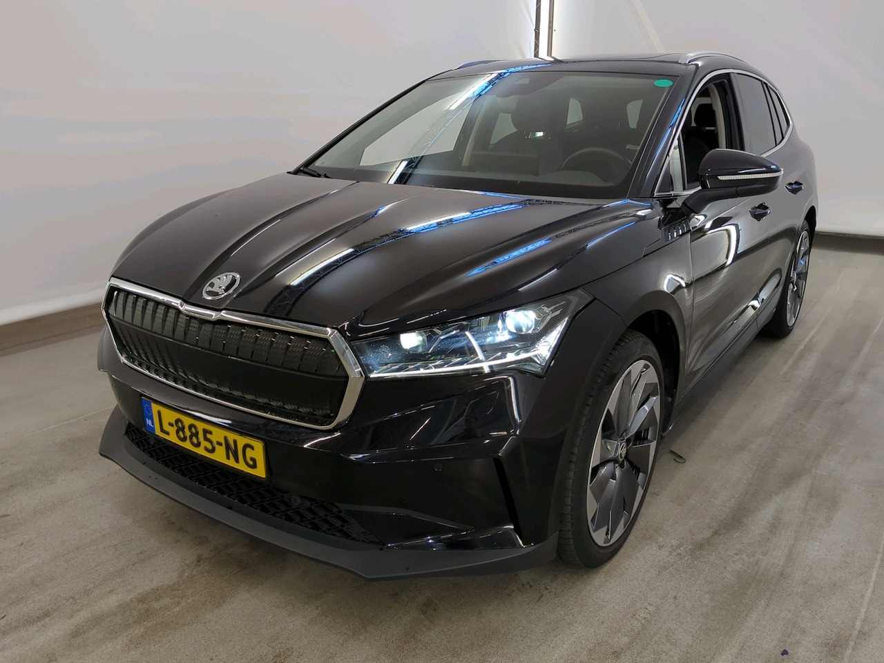 Skoda Enyaq iV - 80 204pk | SOH 91% | Panoramadak | Leder | Warmtepomp | 21" | Assistentie & Lichtpakket | - AutoWereld.nl