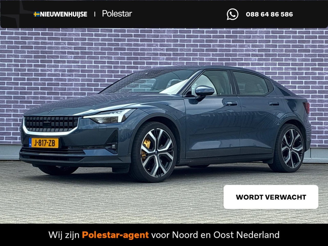 Polestar 2 - Long Range Dual Motor Launch Edition 78kWh | Performance Pack | Lederen Bekleding | Stoelv - AutoWereld.nl