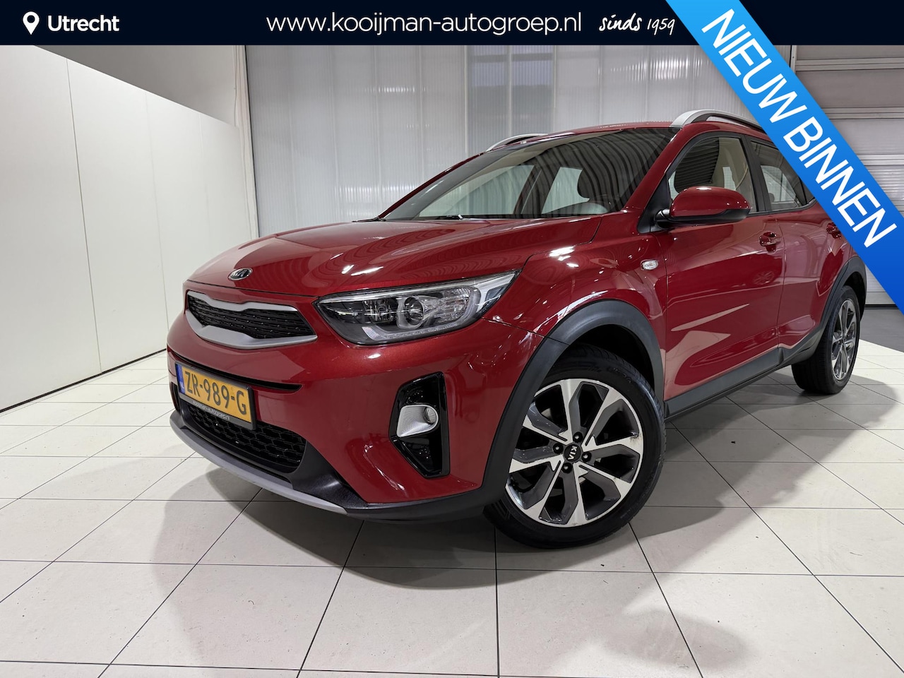 Kia Stonic - 1.0 T-GDi DynamicLine Apple Carplay/Android Auto, Navigatie, Camera. - AutoWereld.nl