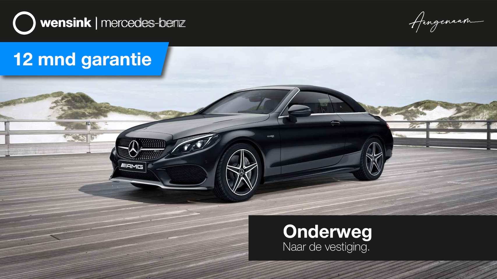 Mercedes-Benz C-klasse Cabrio - AMG 43 4MATIC | Headup | AirCap | Memory | AirScarf | Sfeerverlichting | Achteruitrijcamer - AutoWereld.nl