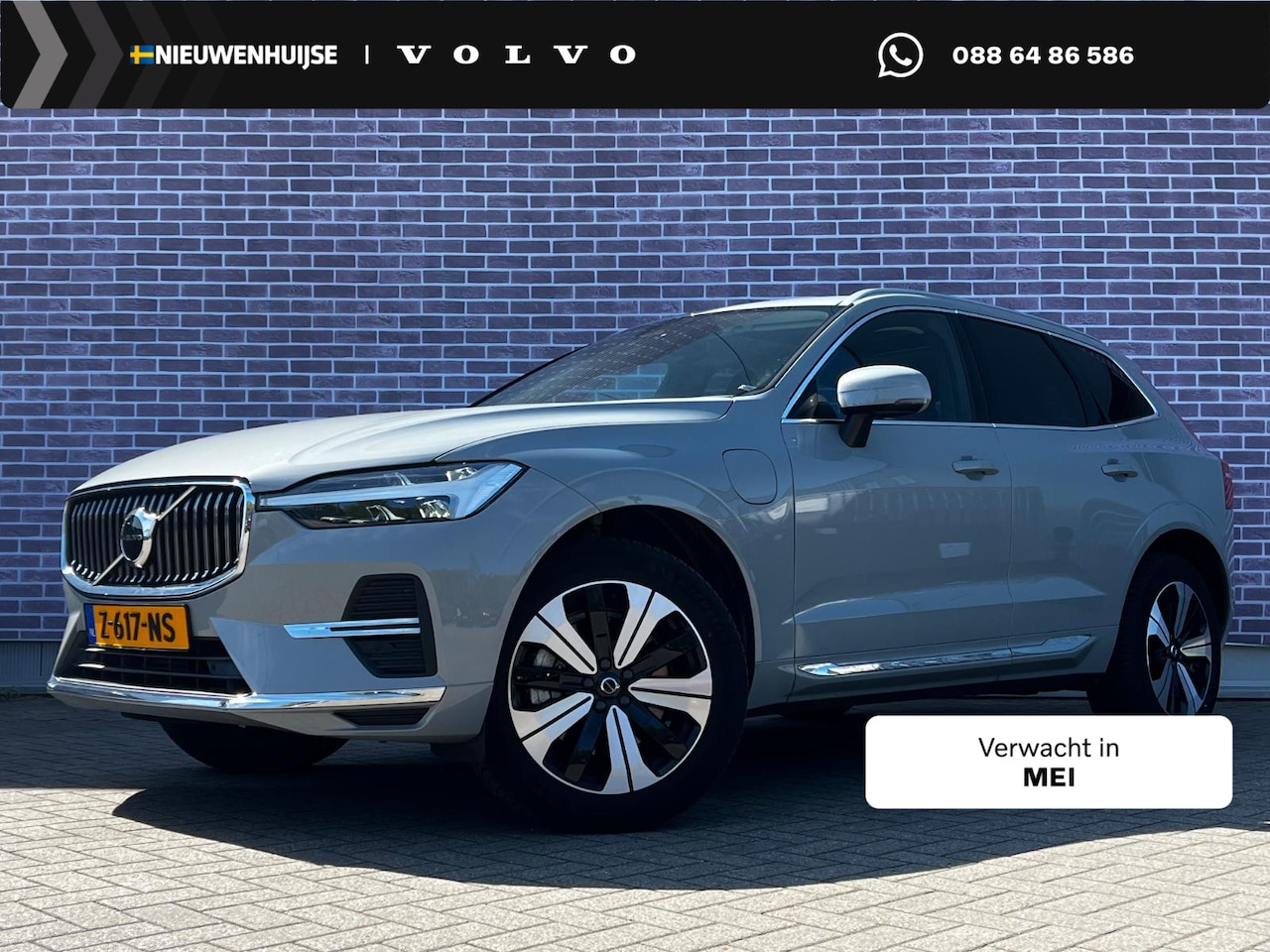 Volvo XC60 - 2.0 T6 Plug-in hybrid AWD Essential Edition Bright | Adaptieve Cruise Control | Heico Sier - AutoWereld.nl