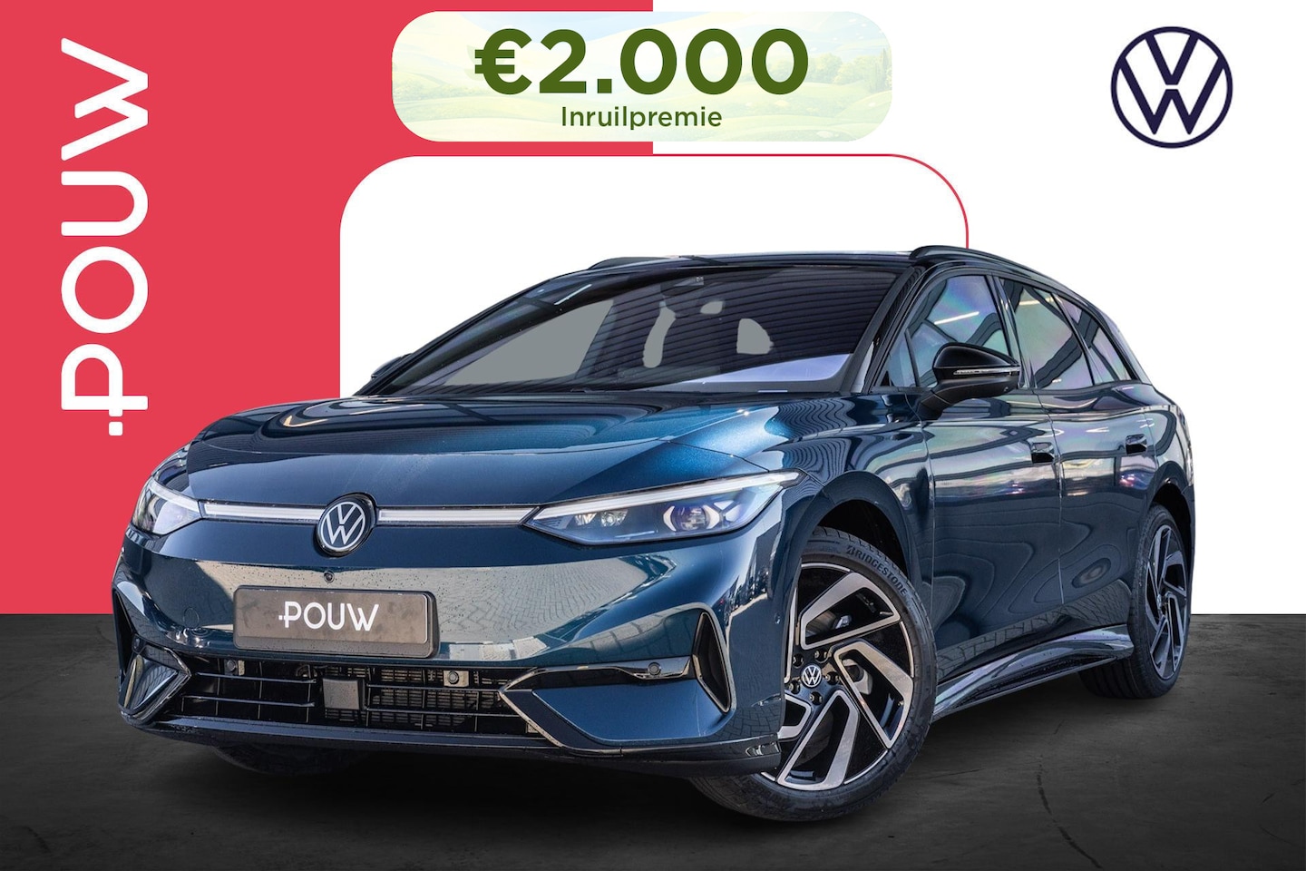 Volkswagen ID.7 Tourer - 286pk Pro Limited Edition 77 kWh | 20" Velgen | Black Edition Pakket - AutoWereld.nl