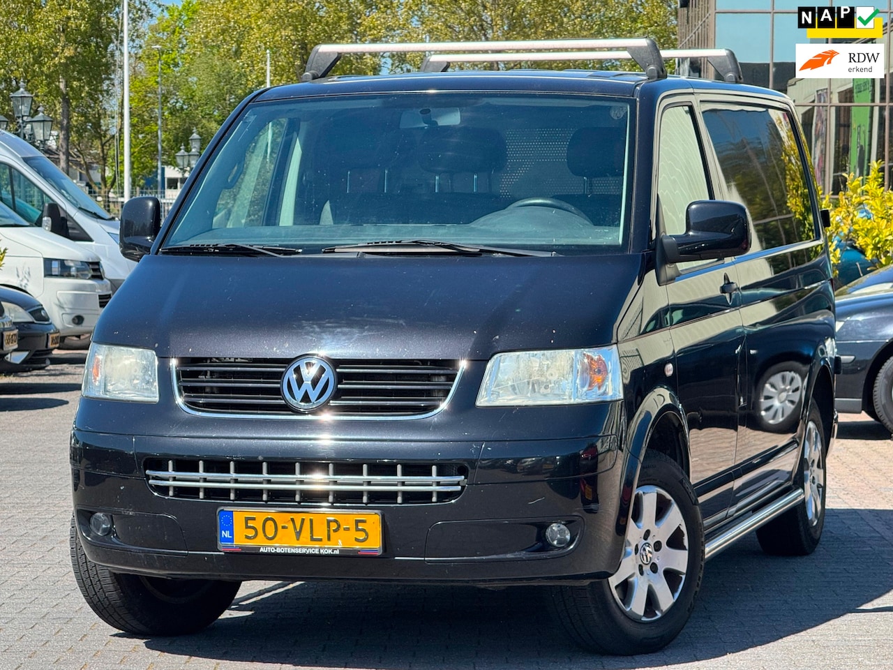 Volkswagen Transporter - 1.9 TDI | 3 Persoons | APK 08-04-2027 | Airco | Leder | Trekhaak | Elektrische spiegels | - AutoWereld.nl