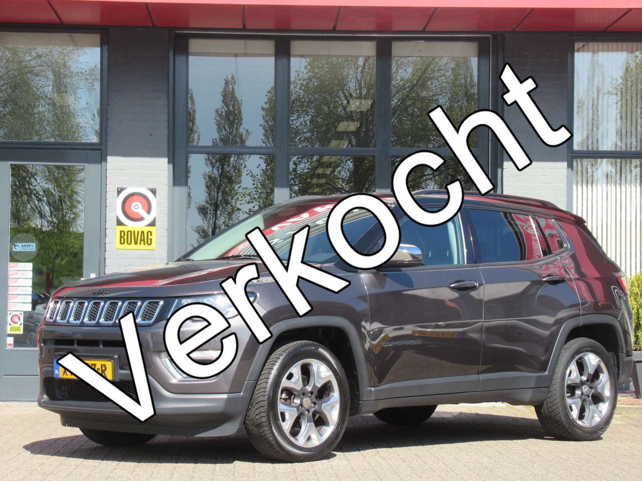 Jeep Compass - 1.4 MultiAir Night Eagle | Clima-Airco | Android Auto | Parkeercamera | Incl. BOVAG Garant - AutoWereld.nl