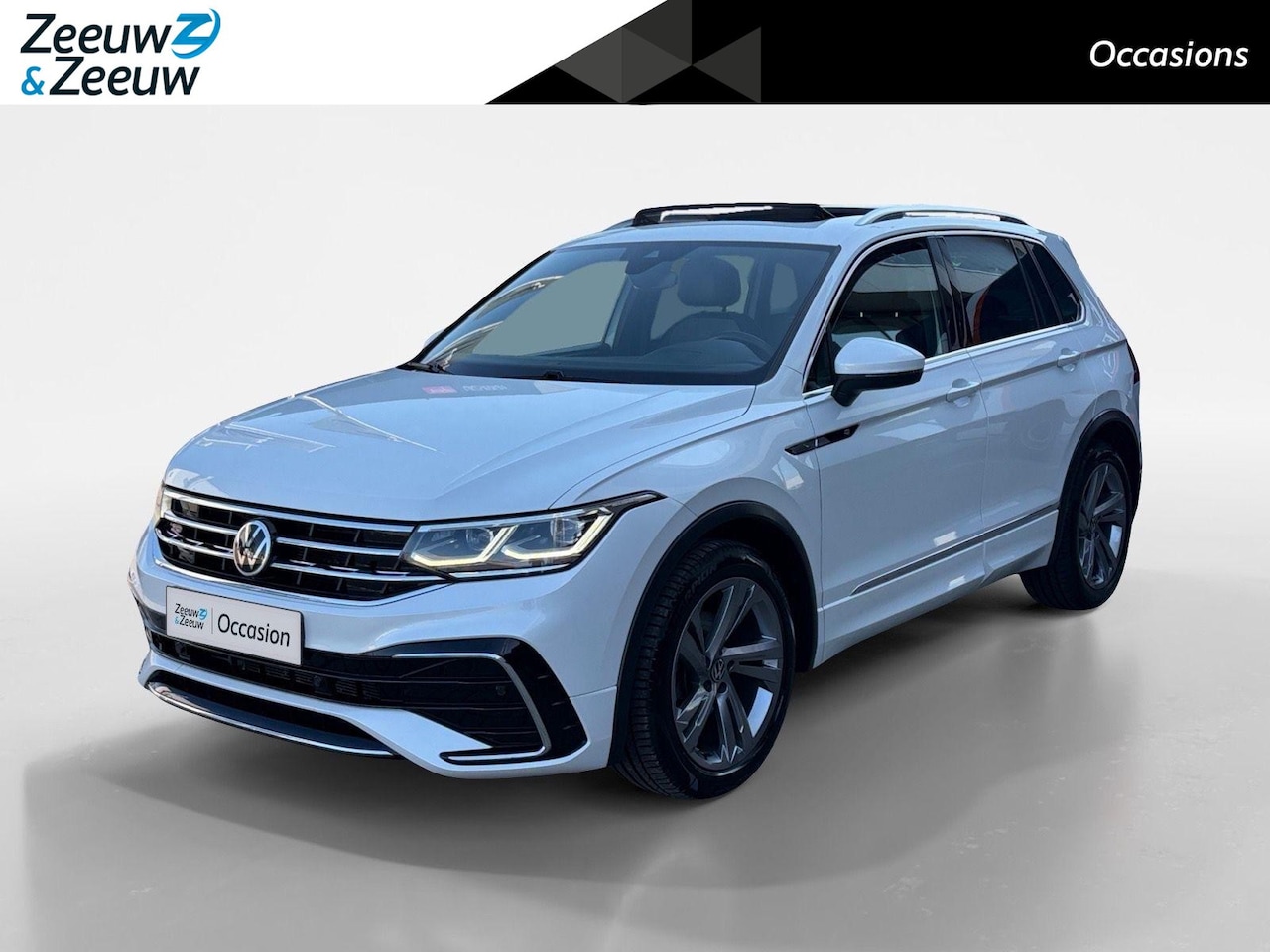 Volkswagen Tiguan - 1.5 TSI R-Line Business+ | Automaat | Elektrisch uitklapbare trekhaak | Glazen schuif-/kan - AutoWereld.nl