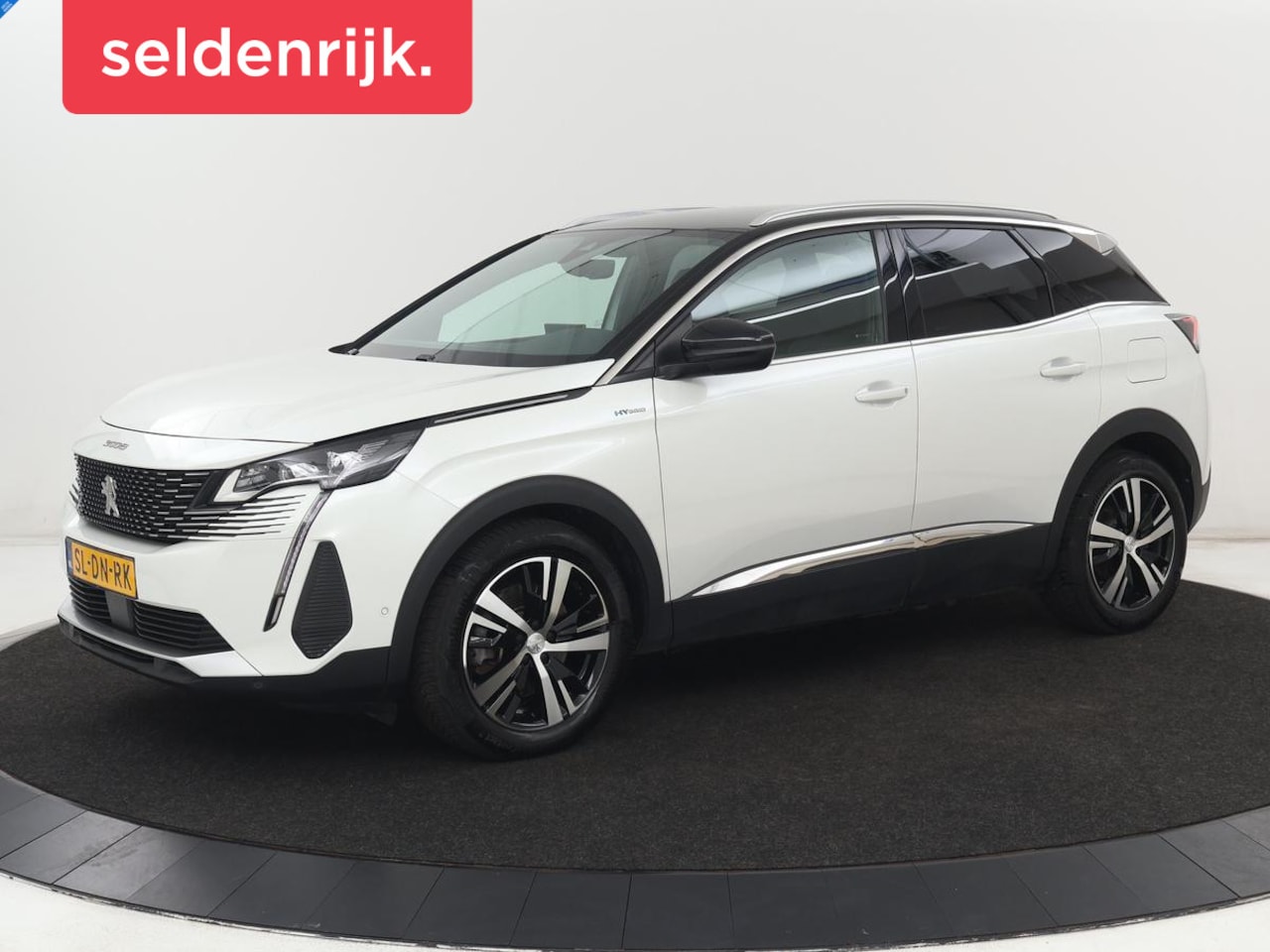 Peugeot 3008 - 1.6 HYbrid 225 GT | SOH 89% | Adaptive cruise | Half leder | Camera | Navigatie | Carplay - AutoWereld.nl
