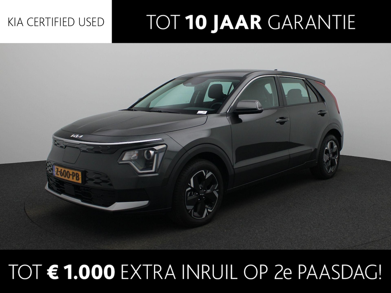 Kia Niro EV - Light Edition 64.8 kWh | SOH 100% | Camera | Cruise Control | Navigatie | Parkeer Sensoren - AutoWereld.nl