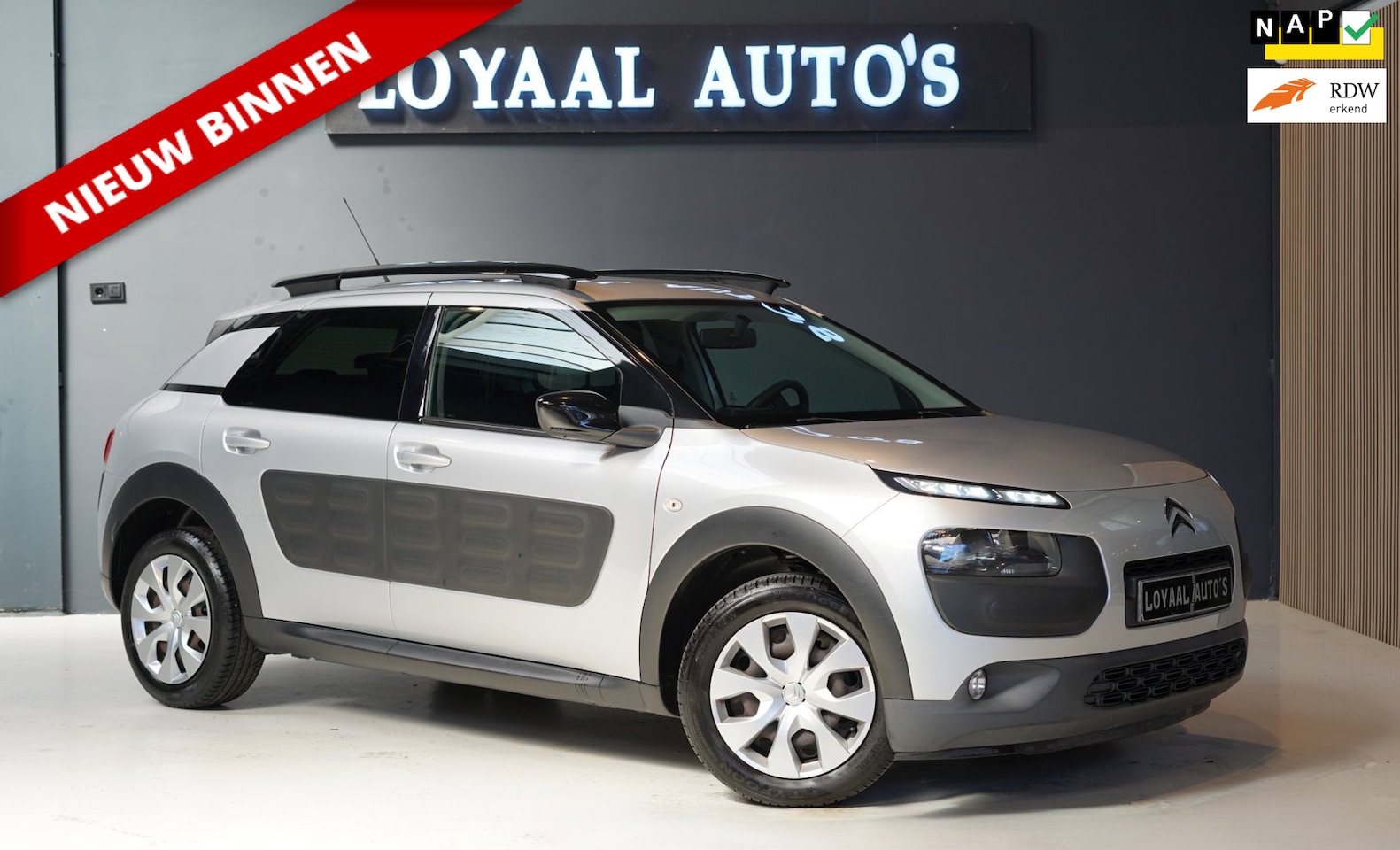Citroën C4 Cactus - 1.2 VTi Feel | AIRCO | CRUISE | ELEK.RAMEN | NAP | APK. - AutoWereld.nl