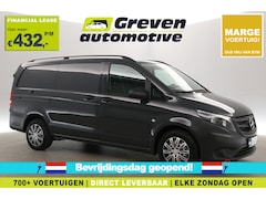 Mercedes-Benz Vito - CDI Lang 140PK | Marge | Airco | Cruise | 3 Zits | Trekhaak | Parkeersens. | Stoelverw