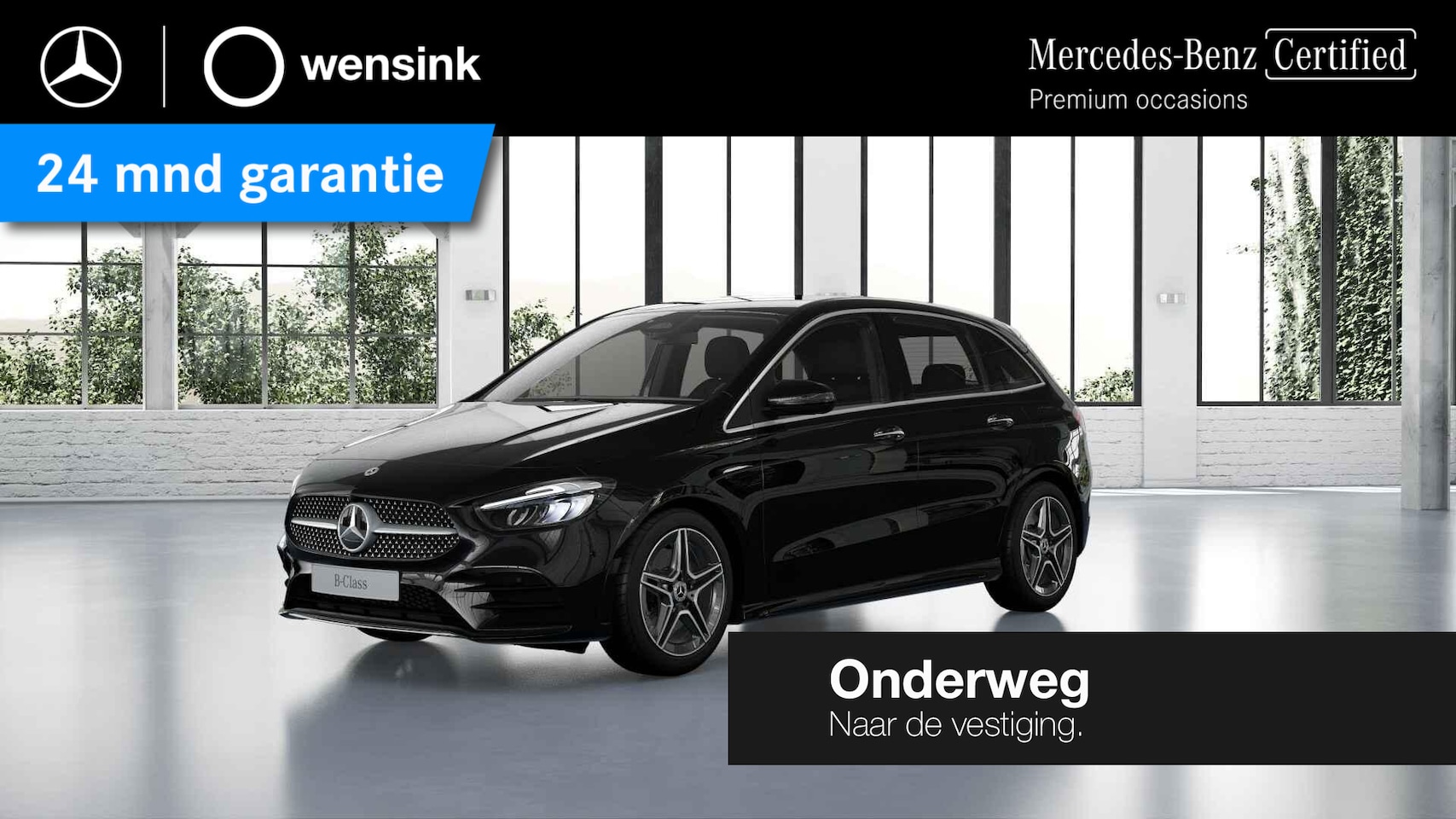Mercedes-Benz B-klasse - 250 e AMG Line | Night | Trekhaak | Stoelverwarming | Sfeerverlichting | Widescreen | - AutoWereld.nl