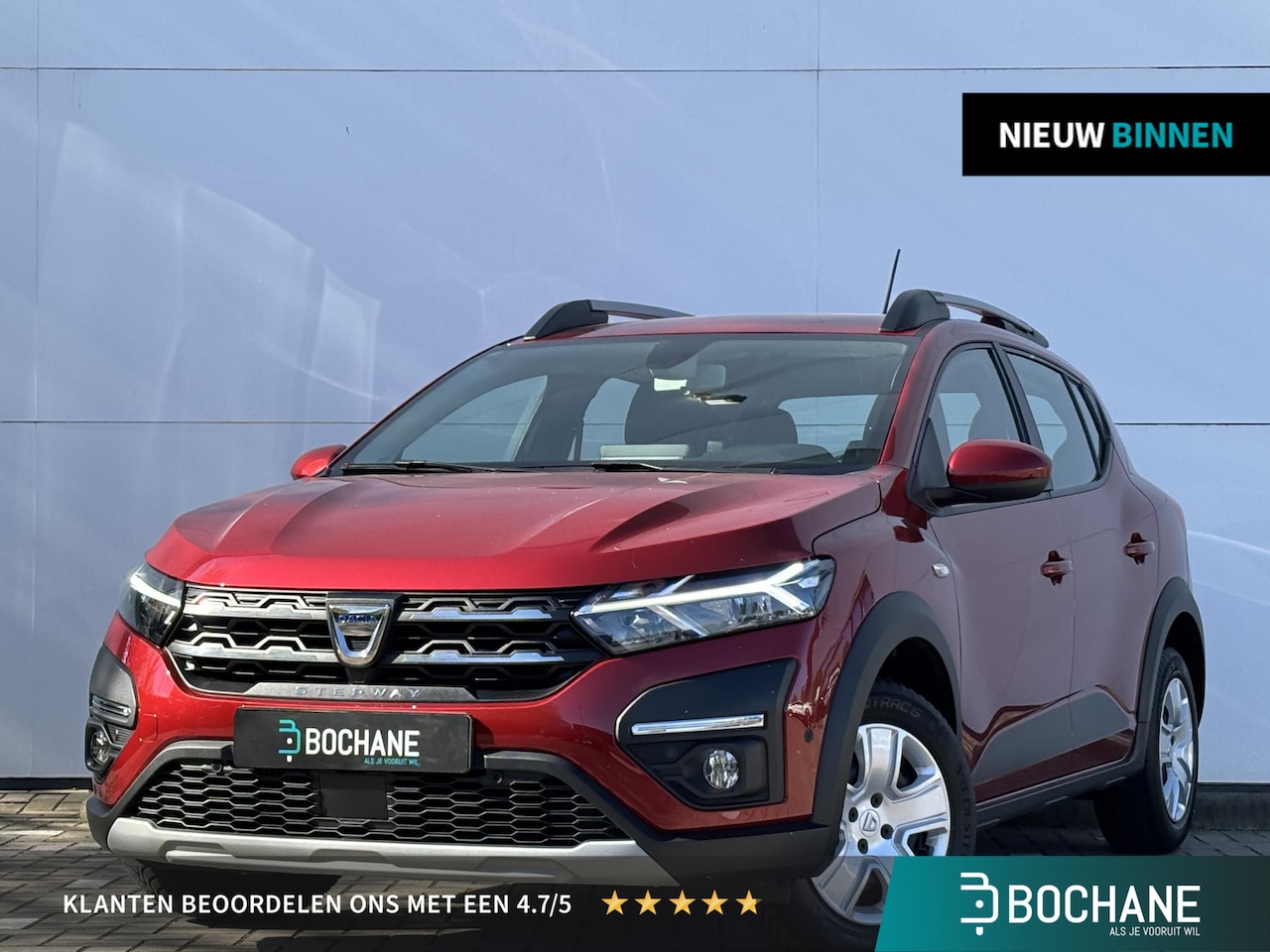 Dacia Sandero Stepway - 1.0 TCe 90 Comfort | Trekhaak | Navigatie | Blind spot warning | - AutoWereld.nl