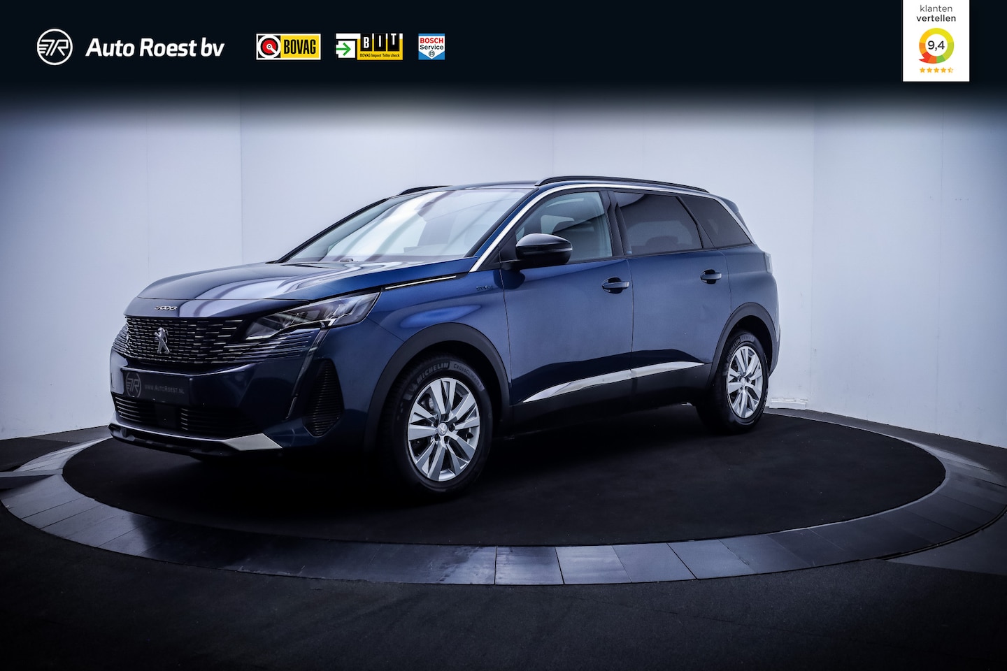 Peugeot 5008 - 1.2T 7p STYLE Pack FULL LED | 360 CAM | AFN TREKHAAK | NAVI | CARPLAY | CLIMA | PDC V+A | - AutoWereld.nl