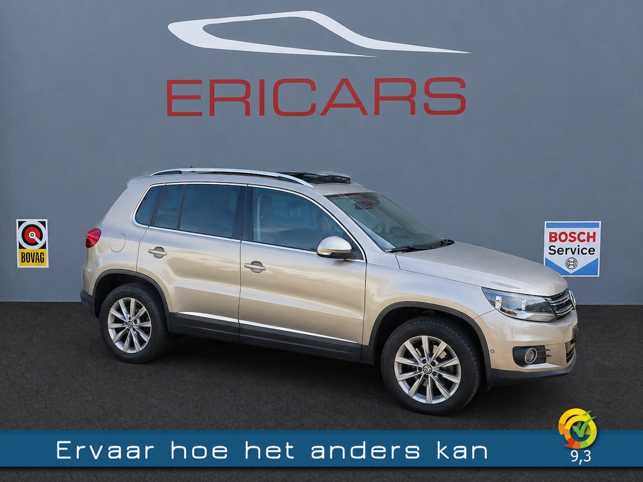 Volkswagen Tiguan - 1.4 TSI Sport&Style 4Motion PANODAK NAVI TEL - AutoWereld.nl