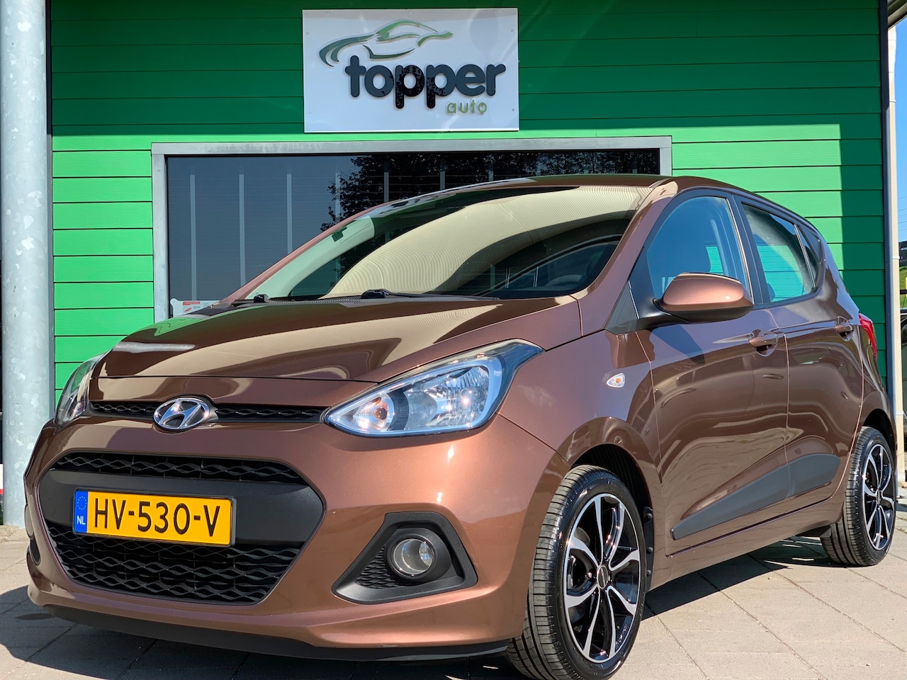 Hyundai i10 - 1.0i i-Motion Comfort|2e Eigenaar|Navigatie|CruiseControl| - AutoWereld.nl