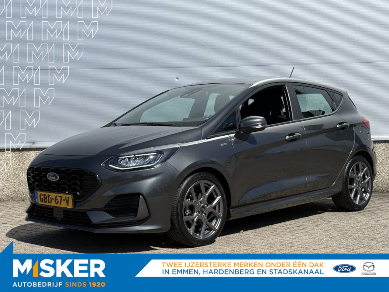 Ford Fiesta - 1.0 EcoB.Hy. ST-Line automaat Comf-Driv-Wint- Pack - AutoWereld.nl