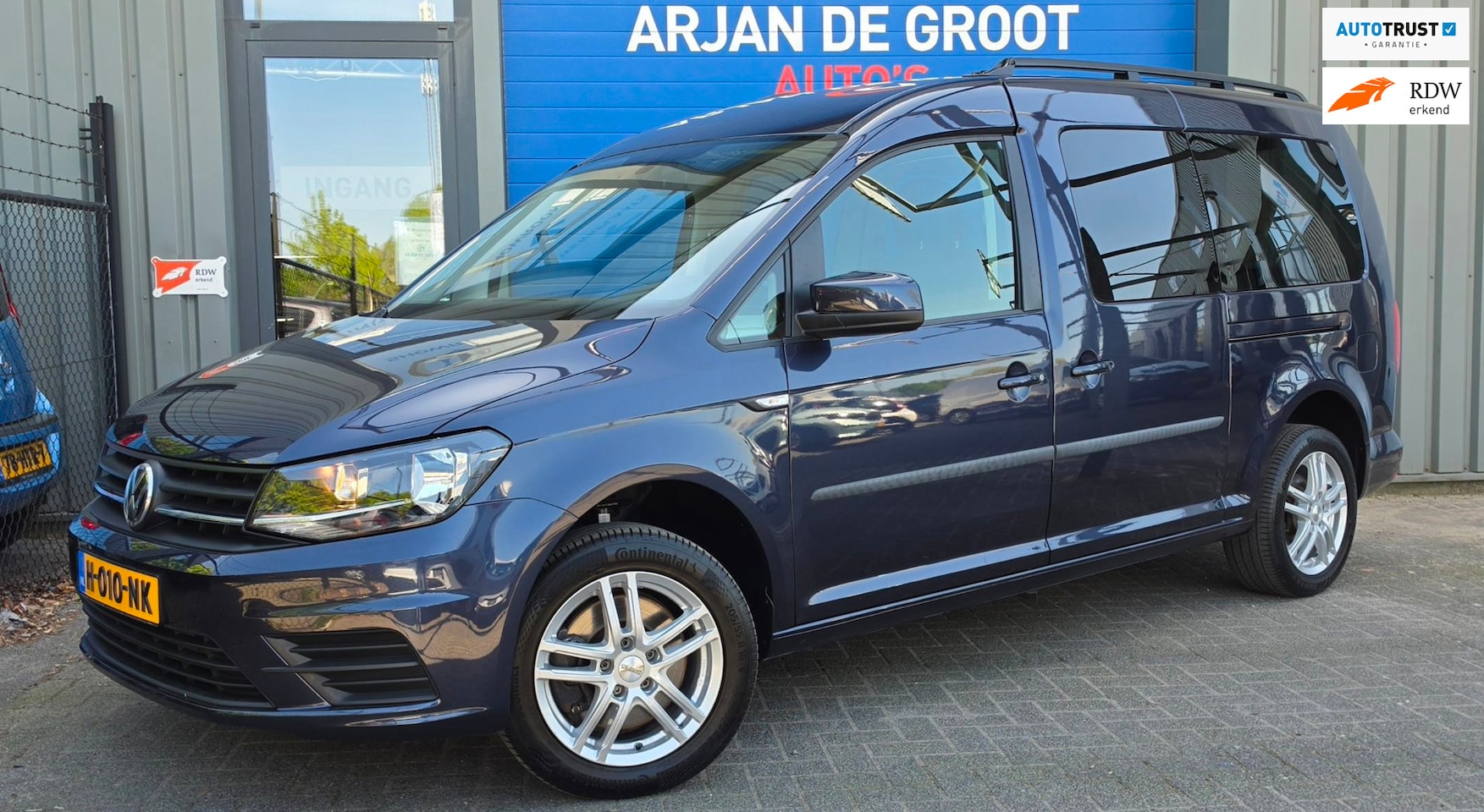 Volkswagen Caddy Maxi - 1.4 TSI Cruise Clima 7 persoons Navi Trekhaak - AutoWereld.nl