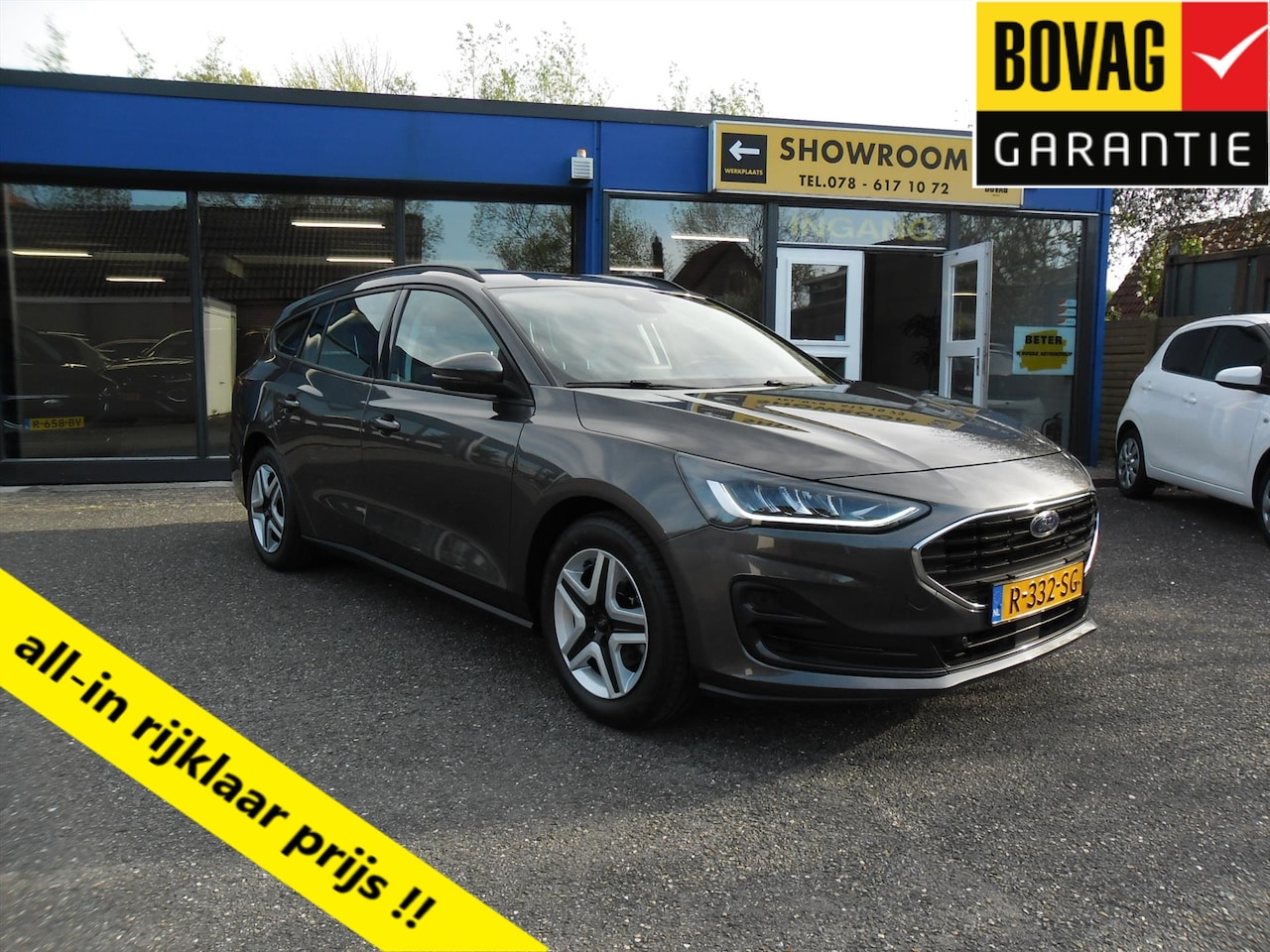 Ford Focus Wagon - ECOBOOST CONNECTED NIEUW MODEL NAV AIRCO PDC XENON LED RIJKLAARPRIJS - AutoWereld.nl