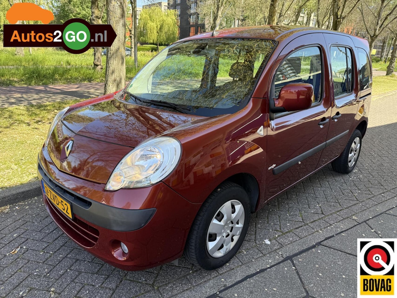 Renault Kangoo - combi 1.6-16V Expression Luxe I Airco I dubbele schuifdeuren I airco I Navi I trekhaak I r - AutoWereld.nl