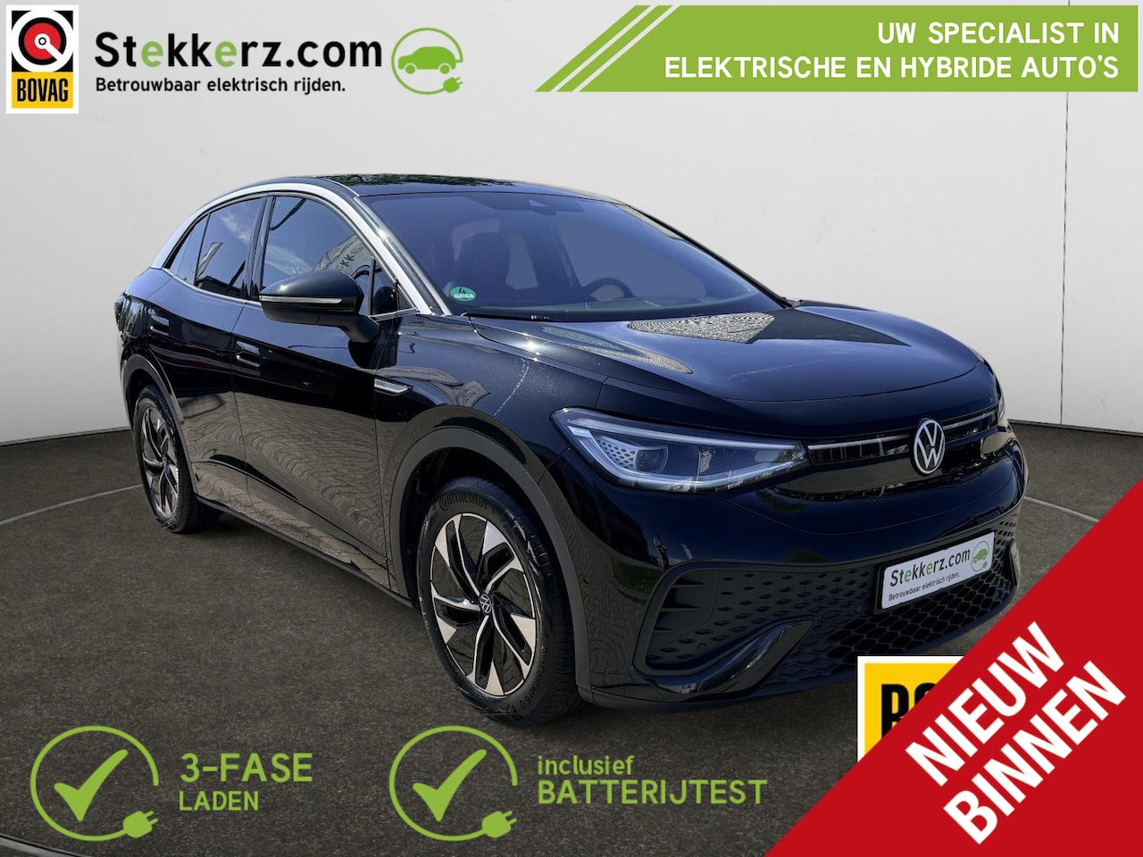 Volkswagen ID.5 - Pro 77 kWh | All-in prijs incl. 12 mnd BOVAG garantie | Elek. Trekhaak | Panoramadak | IQ - AutoWereld.nl