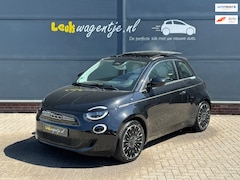 Fiat 500e - La Prima 42 kWh *schuifdak *leder *carplay *17”