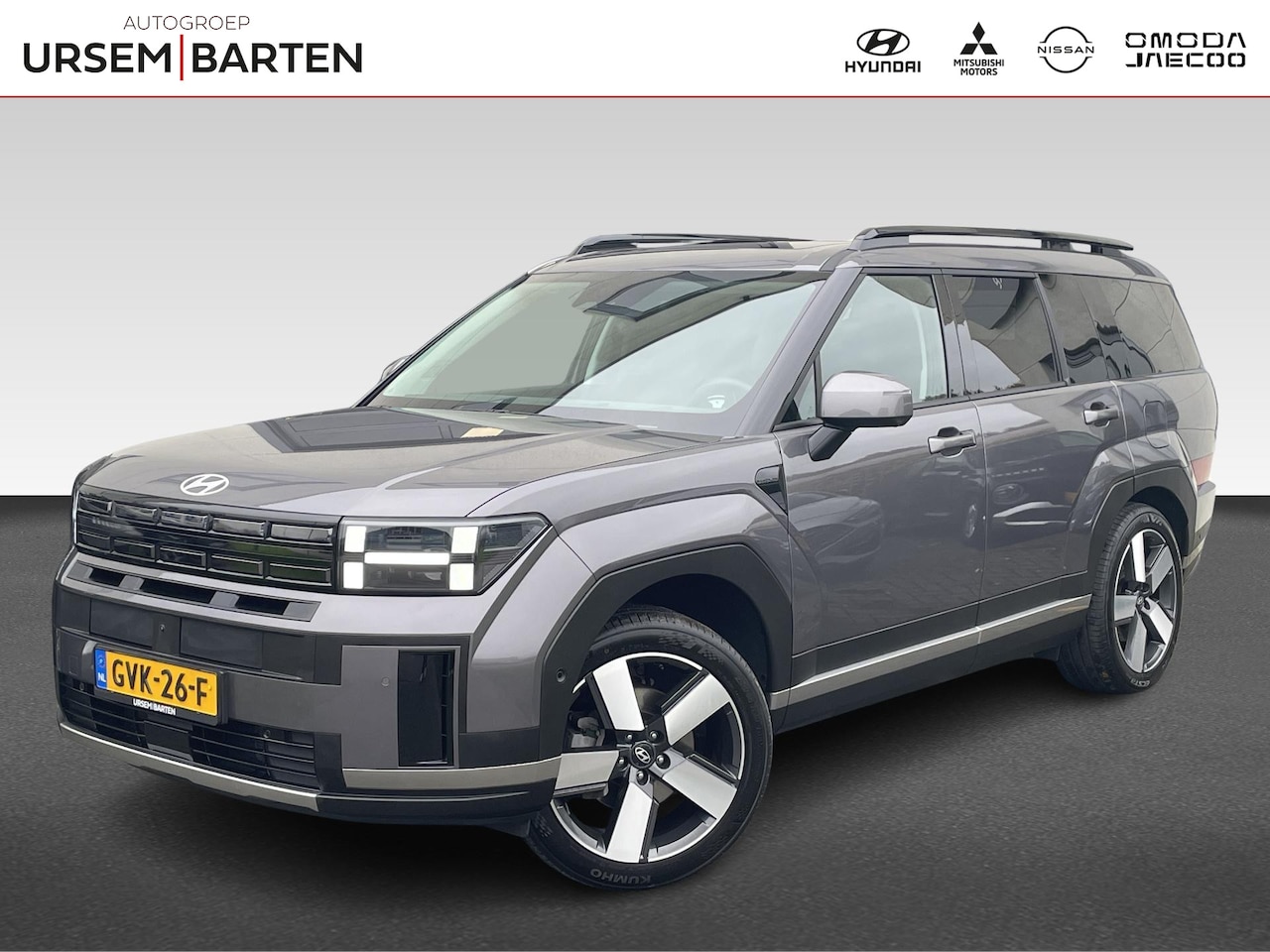 Hyundai Santa Fe - 1.6 T-GDI HEV Premium Sky 7p. | Trekhaak Afneembaar - AutoWereld.nl