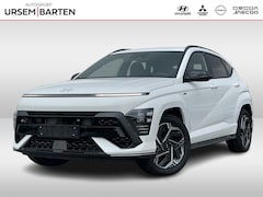 Hyundai Kona - 1.6 GDI HEV N Line | 18-inch lichtmetalen velg 'N Line', two-tone metallic grijs | Achters