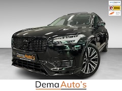 Volvo XC90 - 2.0 T8 Recharge AWD Ultimate Dark 7P LONG RANGE PANO/LUCHTV/B&W/STOELVENTILATIE/LEDER/H-UP