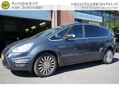 Ford S-Max - 2.0TDCI 136PK TITANIUM 5P 5STOELEN NAVI LEDER CLIMA CRUISE PDC V+A LMV BLUETOOTH ELECTR.ST
