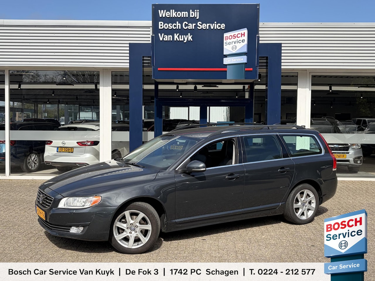 Volvo V70 - 1.6 T4 Nordic+ / Automaat / NL-Auto / Vol-Leder / Stoelverwarming / Cruise-Control / Stand - AutoWereld.nl