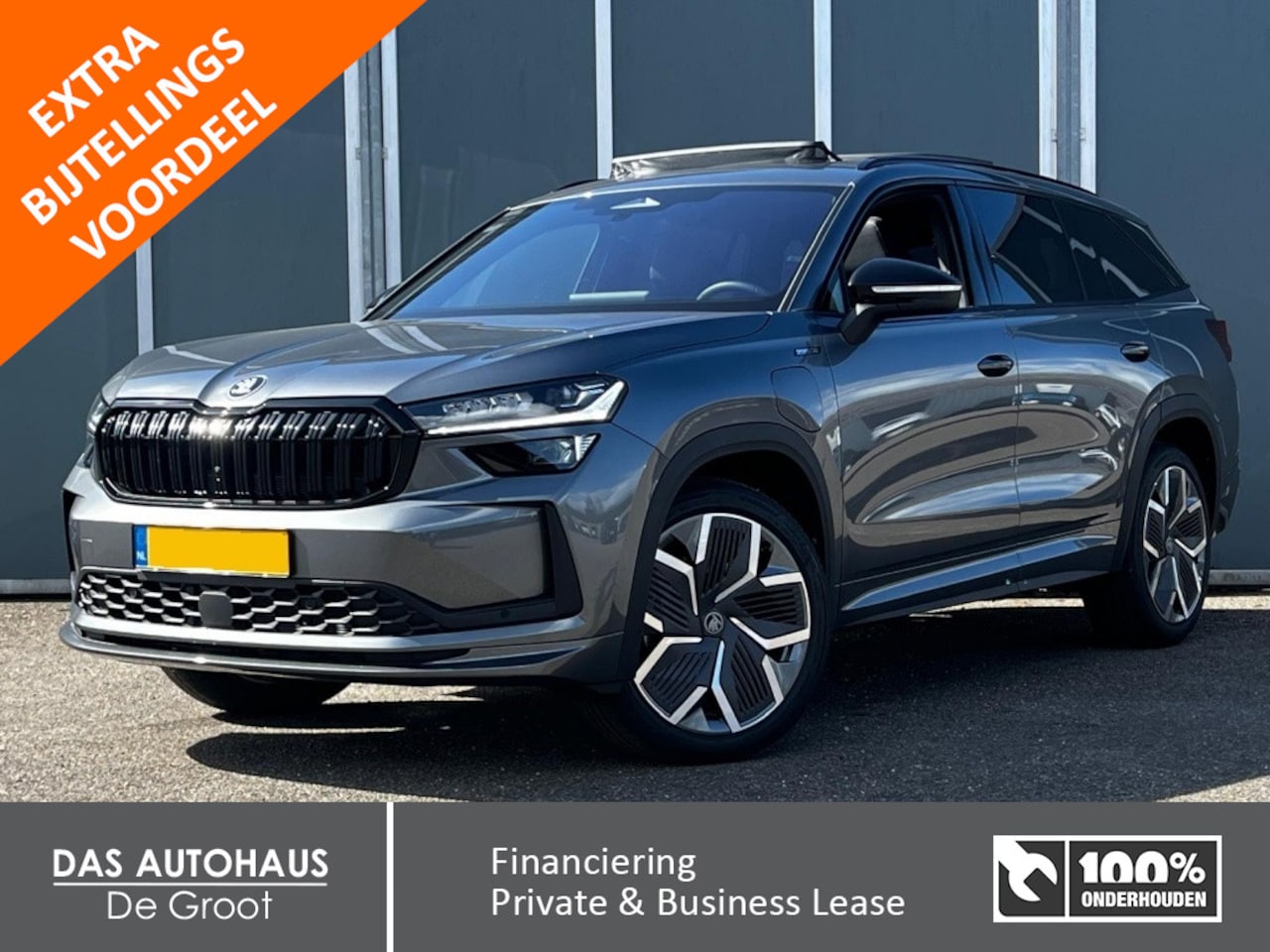 Skoda Kodiaq - 1.5 TSI PHEV 204pk Sportline | Pano | Elk Trekhaak - AutoWereld.nl