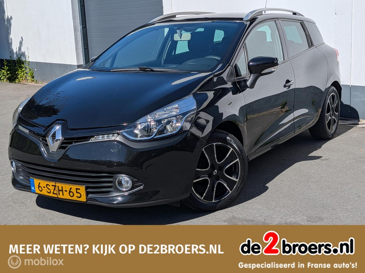 Renault Clio Estate - 0.9 TCe Dynamique/Trehaak Onetone Black - AutoWereld.nl