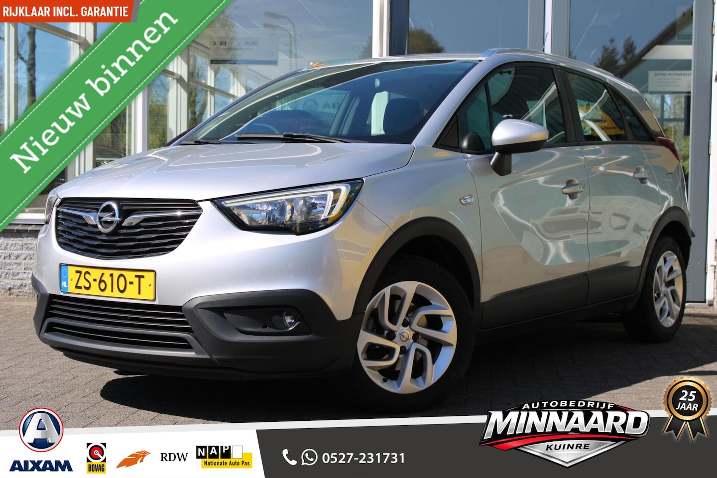Opel Crossland X - 1.2 Turbo Edition 1.2 Turbo Edition - AutoWereld.nl