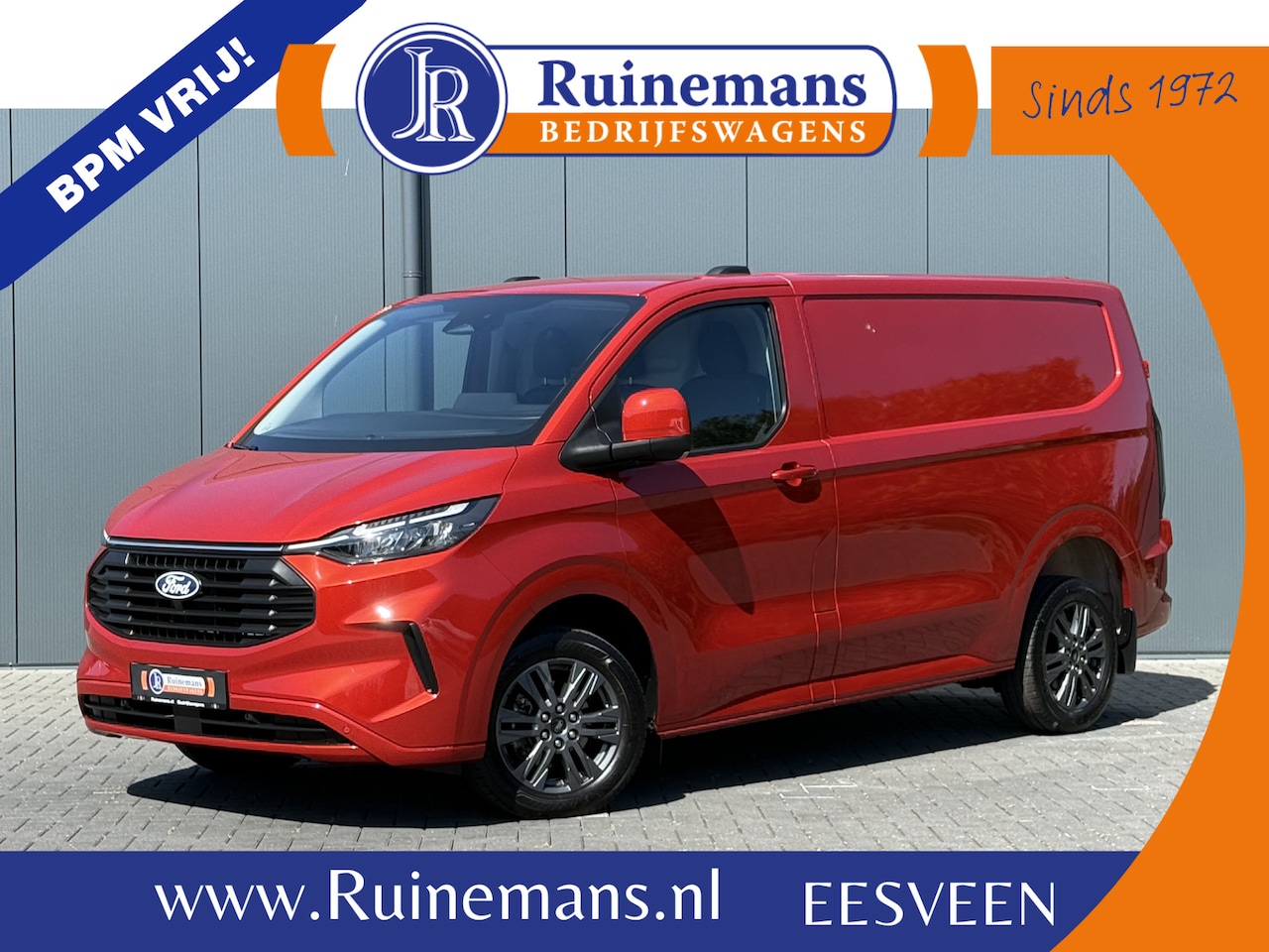 Ford Transit Custom - 320 2.0 TDCI 150 PK / LIMITED / ***UNIEK 7.407 KM*** / L1H1 / ADAPTIVE CRUISE / CAMERA / A - AutoWereld.nl
