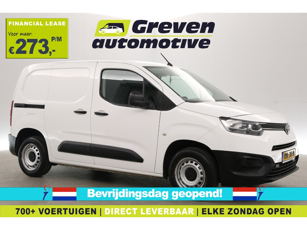 Toyota ProAce City - 1.2 Turbo 111PK | Benzine | Airco | Trekhaak | Parkeersens. - AutoWereld.nl