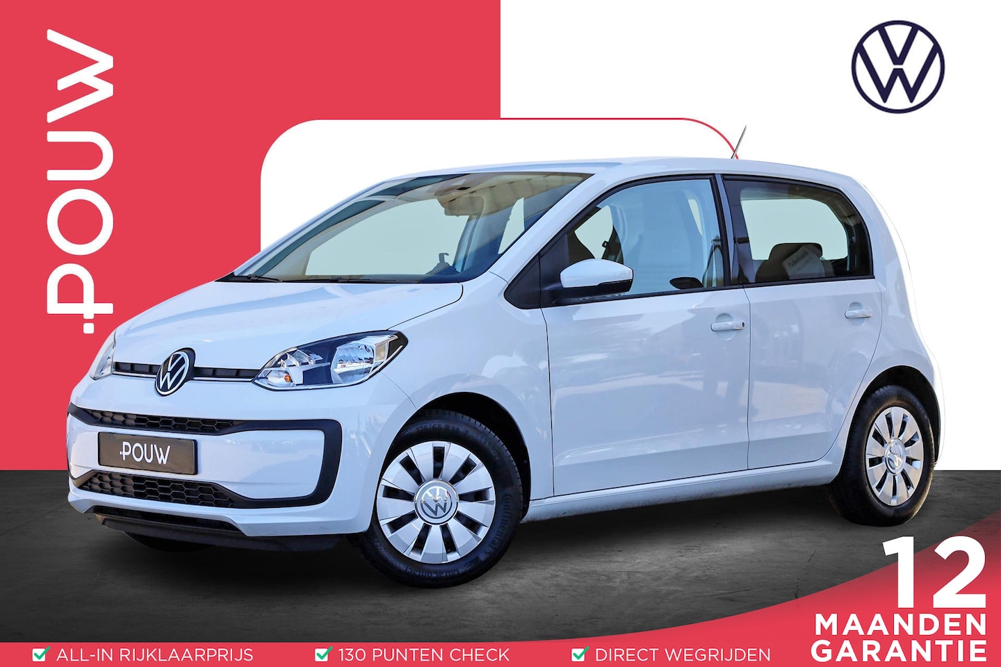 Volkswagen Up! - 1.0 65pk | DAB | Lane Assist | Bluetooth - AutoWereld.nl